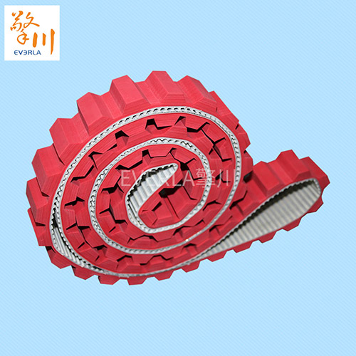 表面加紅膠開(kāi)槽<a href='http://www.simpossible.net/' target='_blank'><u>PU同步帶</u></a>