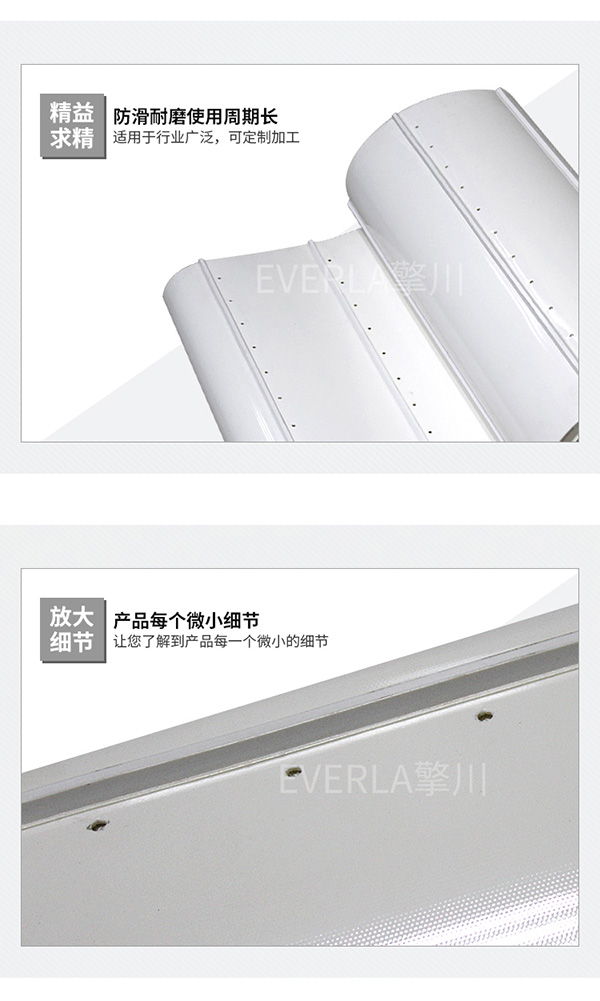 PVC加導條打孔輸送帶
