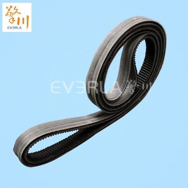 橡膠同步帶加PU膠開槽，適配復雜工況